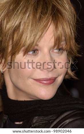 Actress Meg Ryan