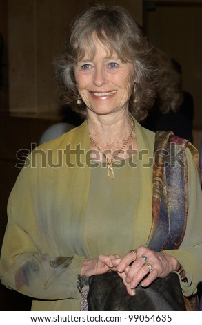 Actress VIRGINIA McKENNA at the 18th Annual Genesis Awards at the Beverly Hilton Hotel, Beverly Hills, CA. March 20, 2004