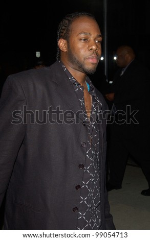 Singer DWELE at A Night with Janet Damita Jo Jackson - a party to celebrate the career achievements of Janet Jackson - at Mortons Restaurant, West Hollywood, CA. March 20, 2004