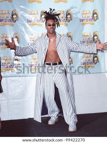 Rap singer BUSTA RHYMES at the Soul Train Lady of Soul Awards in Santa Monica where he was a presenter.  Paul Smith / Featureflash