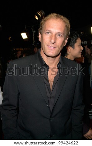 01MAR2000: Pop star MICHAEL BOLTON at the Los Angeles premiere of TV movie \