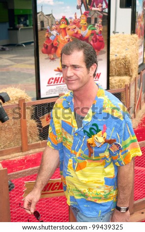 Jun 17, 2000 Actor MEL GIBSON at the Los Angeles premiere of the animated movie Chicken Run. Gibson supplies the voice for Rocky the Rooster.