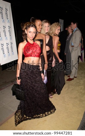 22MAR2000:  Pop group NOBODY\'S ANGEL at the 2nd Annual Vanity Fair/Zegna Sport \