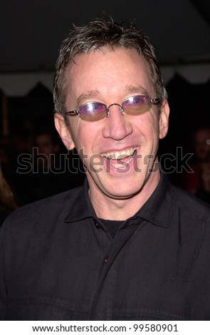 06MAR2000: Actor TIM ALLEN at the premiere, in Hollywood, of \