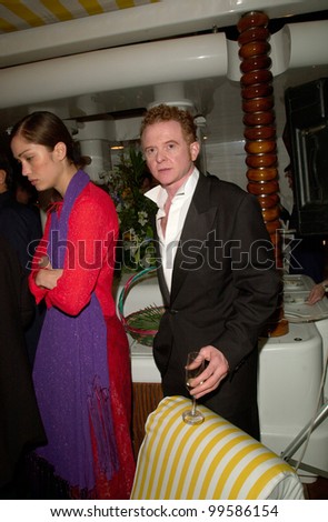 17MAY2000:  Simply Red star MICK HUCKNELL at party for Victoria\'s Secret models on a private yacht in Cannes.  Paul Smith/Featureflash