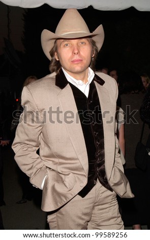 Country star DWIGHT YOAKAM at the Country Music Assoc. Awards at the Grand Ole Opry in Nashville, TN. 04OCT2000.  Paul Smith/Featureflash