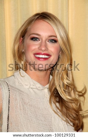 Leven Rambin at the Forevermark And InStyle Golden Globes Event, Beverly Hills Hotel, Beverly Hills, CA 01-10-12