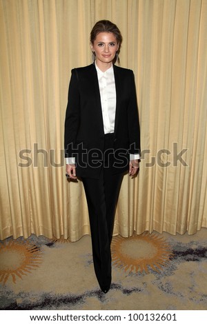 Stana Katic at the Forevermark And InStyle Golden Globes Event, Beverly Hills Hotel, Beverly Hills, CA 01-10-12