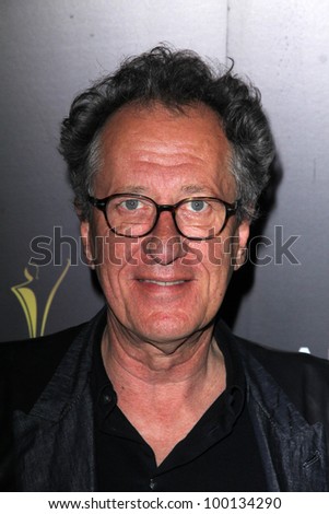 Geoffrey Rush at the Australian Academy Of Cinema And Television Arts\' 1st Annual Awards, Soho House, West Hollywood, CA 01-27-12