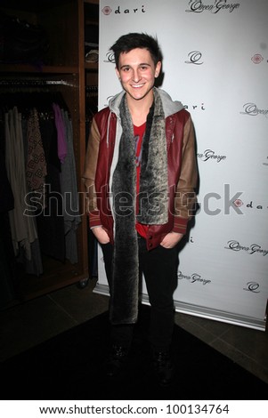 Mitchel Musso at the Launch Party for Q by Jodi Lyn O\'Keefe, Dari Boutique, Studio City, CA 01-23-12
