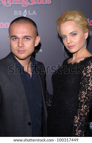 Simone Sestito and Mena Suvari at the Rolling Stone American Music Awards VIP After-Party, Rolling Stone Restaurant & Lounge, Hollywood, CA. 11-21-10