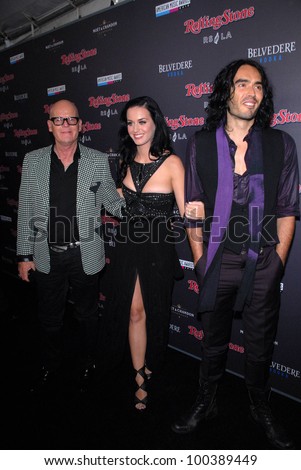 Katy Perry, Russell Brand at the Rolling Stone American Music Awards VIP After-Party, Rolling Stone Restaurant & Lounge, Hollywood, CA. 11-21-10