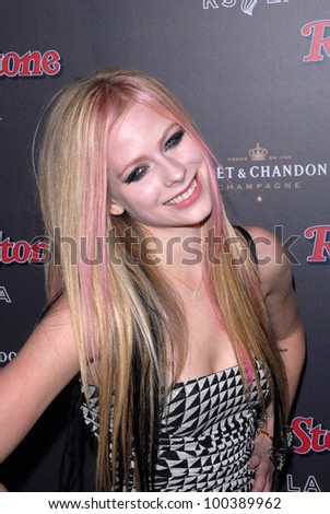 Avril Lavigne at the Rolling Stone American Music Awards VIP After-Party, Rolling Stone Restaurant & Lounge, Hollywood, CA. 11-21-10