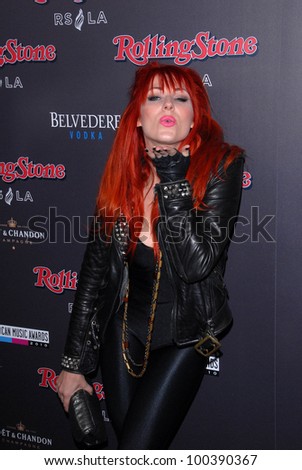 Bonnie McKee at the Rolling Stone American Music Awards VIP After-Party, Rolling Stone Restaurant & Lounge, Hollywood, CA. 11-21-10