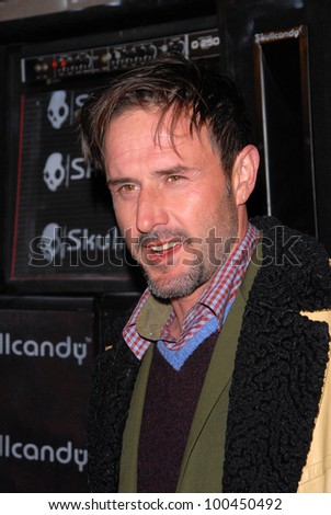 David Arquette at the Skullcandy Launch of Mix Master Headphones, MyHouse, Hollywood, CA. 12-02-10