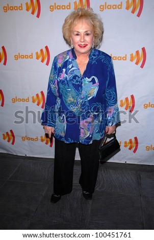 Doris Roberts at GLAAD Celebrates 25 Years Of LGBT Images In The Media, Harmony Gold, Los Angeles, CA. 12-03-10