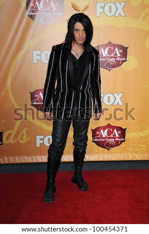 Chris Angel at the 2010 American Country Awards Arrivals, MGM Grand Hotel, Las Vegas, NV. 12-06-10