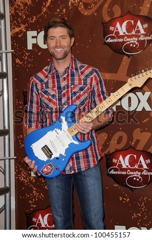 Josh Turner  at the 2010 American Country Awards Press Room, MGM Grand Hotel, Las Vegas, NV. 12-06-10