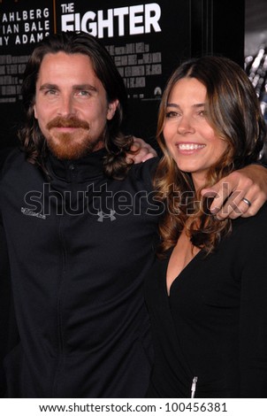 Christian Bale, wife Sibi Blazic  at \