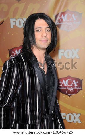Chris Angel  at the 2010 American Country Awards Arrivals, MGM Grand Hotel, Las Vegas, NV. 12-06-10