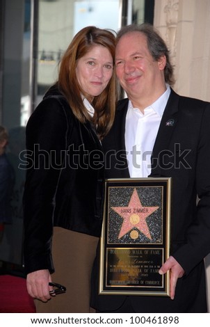 Star  Walk Fame on Suzanne At Hans Zimmer Honored With Star On The Hollywood Walk Of Fame