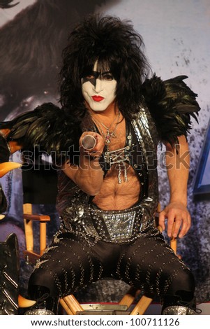 Paul Stanley at the KISS & Motley Crue Press Conference, Roosevelt Hotel, Hollywood, CA 03-20-12