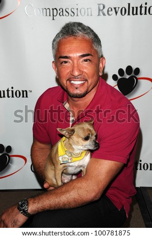 Cesar Millan at a Press Conference For JDHF Animal Advocacy, Four Seasons Hotel, Beverly Hills, CA. 09-23-10