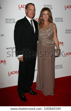 Tom Hanks and Rita Wilson Tom Hanks, Rita Wilson at LACMA presents \