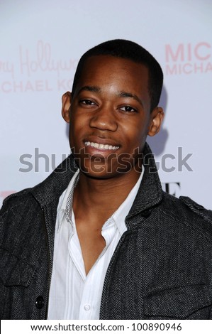 Tyler James Williams at the 8th Annual Teen Vogue Young Hollywood Party, Paramount Studios, Hollywood, CA. 10-01-10