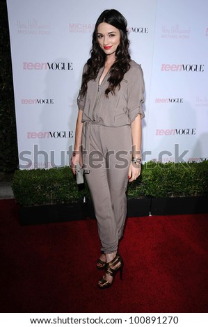 Crystal Reed at the 8th Annual Teen Vogue Young Hollywood Party, Paramount Studios, Hollywood, CA. 10-01-10