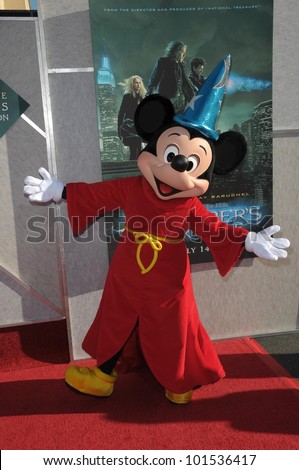 Mickey Mouse at the  \