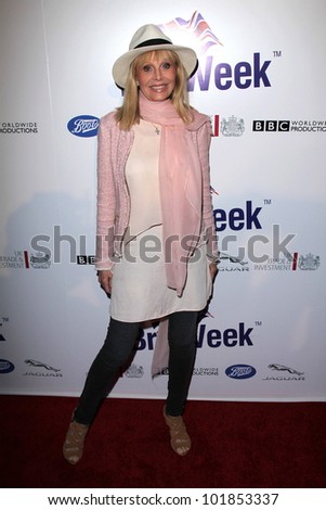 Britt Ekland at the Official Launch of BritWeek, Private Location, Los Angeles, CA 04-24-12