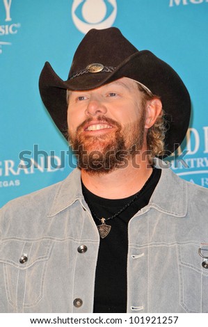Toby Keith  at the 45th Academy of Country Music Awards Press Room, MGM Grand Garden Arena, Las Vegas, NV. 04-18-10