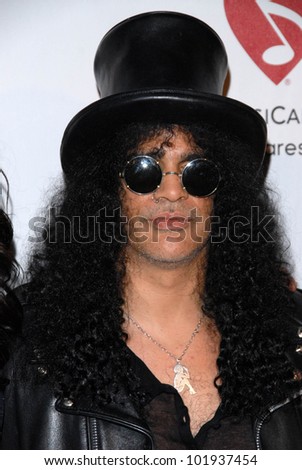 Slash  at the 6th Annual Musicares MAP Fund Bevefit Concert celebrating women in  recovery, Club Nokia, Los Angeles, CA. 05-07-10
