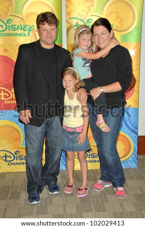 Sean Astin and family at the Disney ABC Television Group Summer Press Junket, ABC Studios, Burbank, CA. 05-15-10