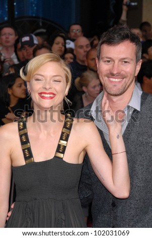 Jaime King and Kyle Newman at the \
