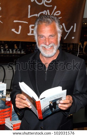 Jonathan Goldsmith  at a celebration of Jerry Weintraub\'s New Book \