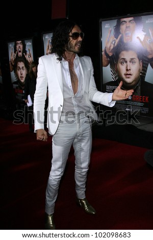 Russell Brand at the \