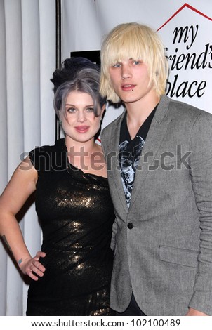 Kelly Osbourne and Luke Worrall at Kelly Osbourne Charity Clothing Drive for My Friend\'s Place, MI6, West Hollywood, CA. 05-26-10