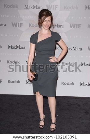 Maggie Siff at the 2010 Crystal + Lucy Awards: A New Era, Century Plaza, Century City, CA. 06-01-10