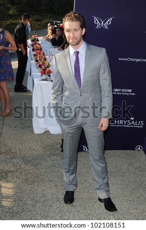 Matthew Morrison at the 9th Annual Chrysalis Butterfly Ball, Private Location, Beverly Hills, CA. 06-05-10