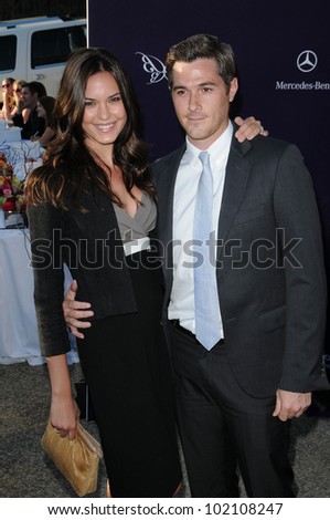 Odette Yustman and David Annable at the 9th Annual Chrysalis Butterfly Ball, Private Location, Beverly Hills, CA. 06-05-10