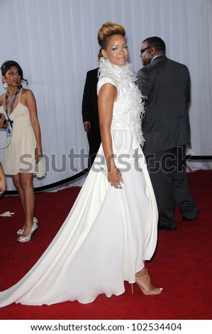 Rihanna at the 52nd Annual Grammy Awards - Arrivals, Staples Center, Los Angeles, CA. 01-31-10