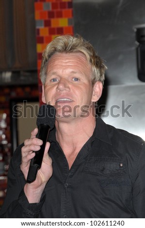 Gordon Ramsay  at the \'Hell\'s Kitchen\' 100th Episode Celebration, Hell\'s Kitchen Set, Culver City, CA. 02-19-10