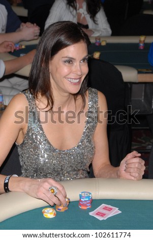 Teri Hatcher  at the World Poker Tour Celebrity Invitational Tournament, Commerce Casino, Commerce, CA. 02-20-10