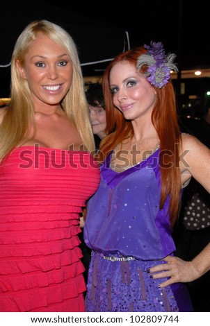 Mary Carey and Phoebe Price at the Star Magazine Celebrates Young Hollywood Party, Voyeur, West Hollywood, CA. 03-31-10