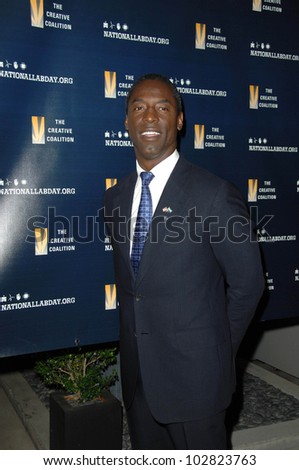 Isaiah Washington at the National Lab Day Kick-Off Dinner, Luxe Hotel, Los Angeles, CA. 04-01-10