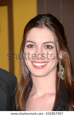 Anne Hathaway at the 
