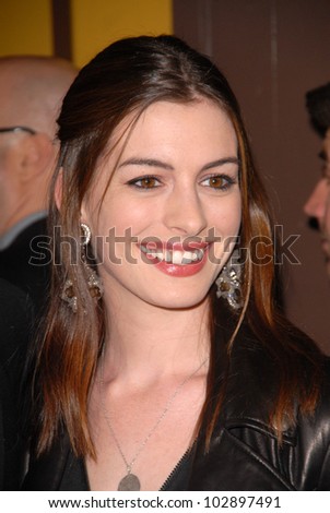 Anne Hathaway at the \
