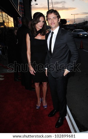 James Marsden and Lisa Linde  at the \